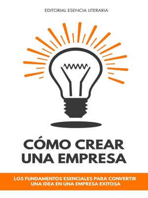 cover image of Cómo Crear Una Empresa